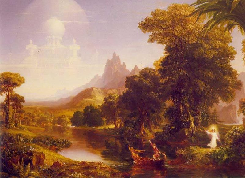 Thomas Cole The Voyage of Life: Youth